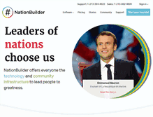 Tablet Screenshot of nationbuilder.com