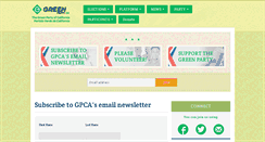 Desktop Screenshot of cagreens.nationbuilder.com