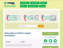 Tablet Screenshot of cagreens.nationbuilder.com